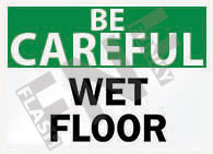 Wet Floor Sign Flashnfunky